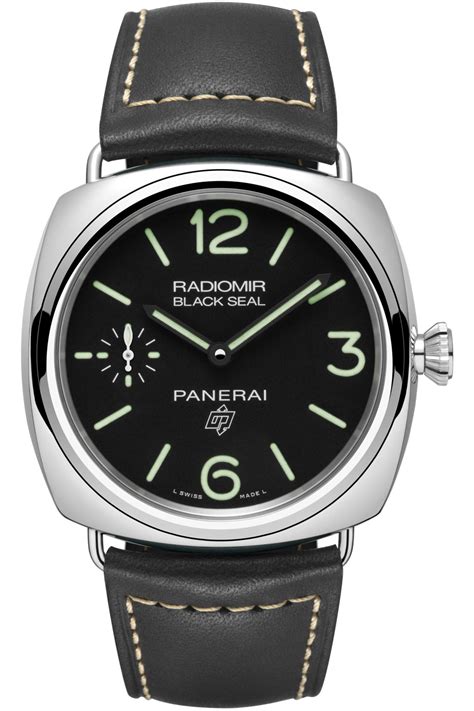 panerai radiomir black seal date|panerai radiomir black seal review.